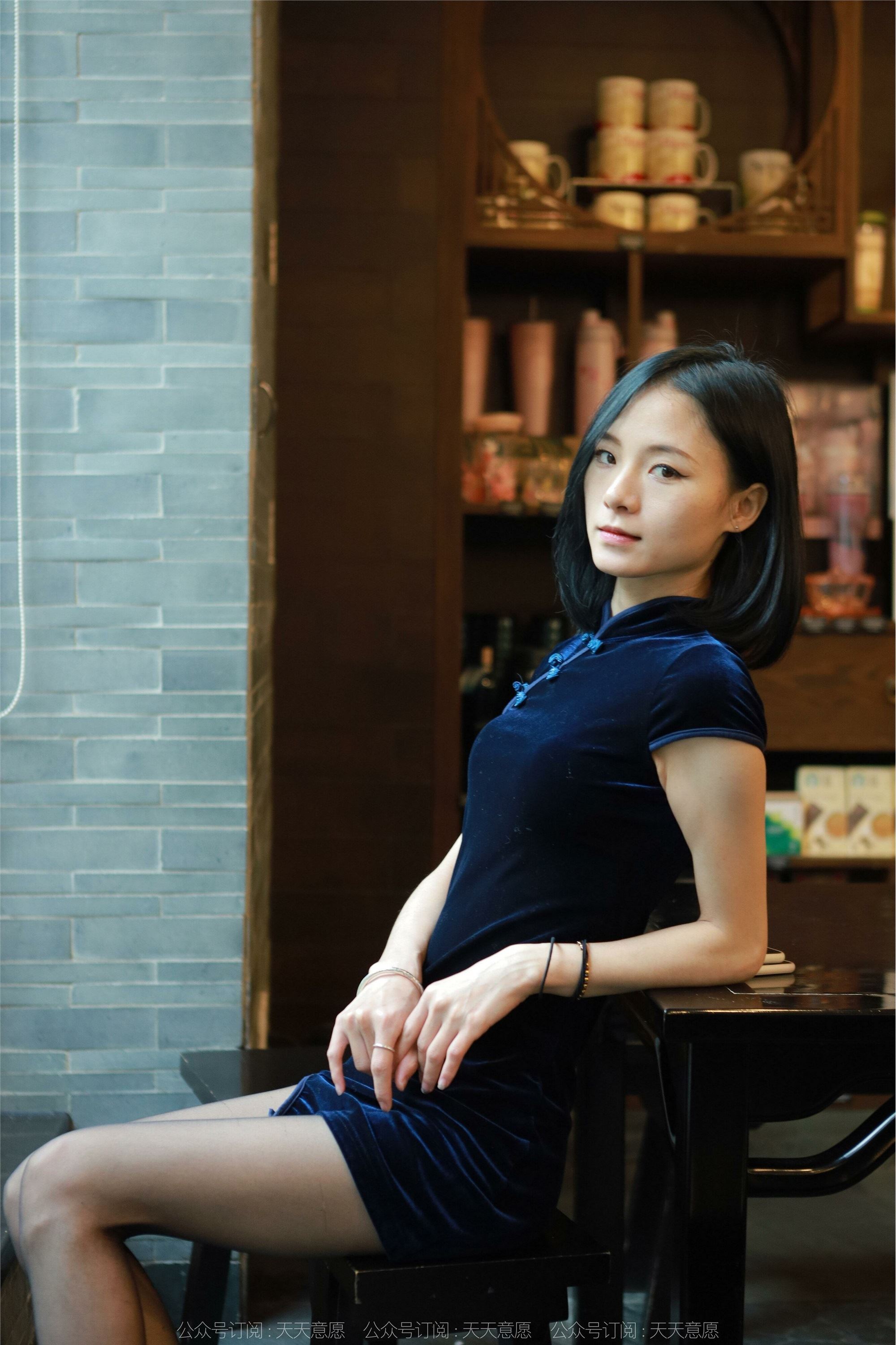 IESS异思趣向  2022.05.18 丝享家 1092：小六《深蓝旗袍》